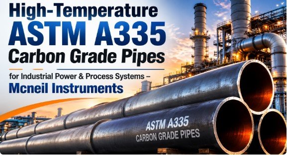 High-Temperature ASTM A335 Carbon Grade Pipes for Industrial Power & Process Systems – Mcneil Instruments High-Temperature ASTM A335 Carbon Grade Pipes for Industrial Power & Process Systems – Mcneil Instruments